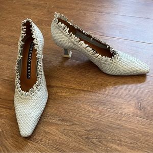 Roberto Festa baby blue heels